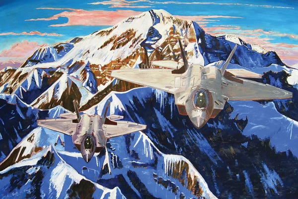 Scott Clendaniel: Denali F22 Rapture by Scott Clendaniel