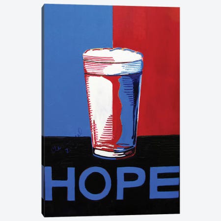 Hope Pint Canvas Print #SCD24} by Scott Clendaniel Canvas Wall Art
