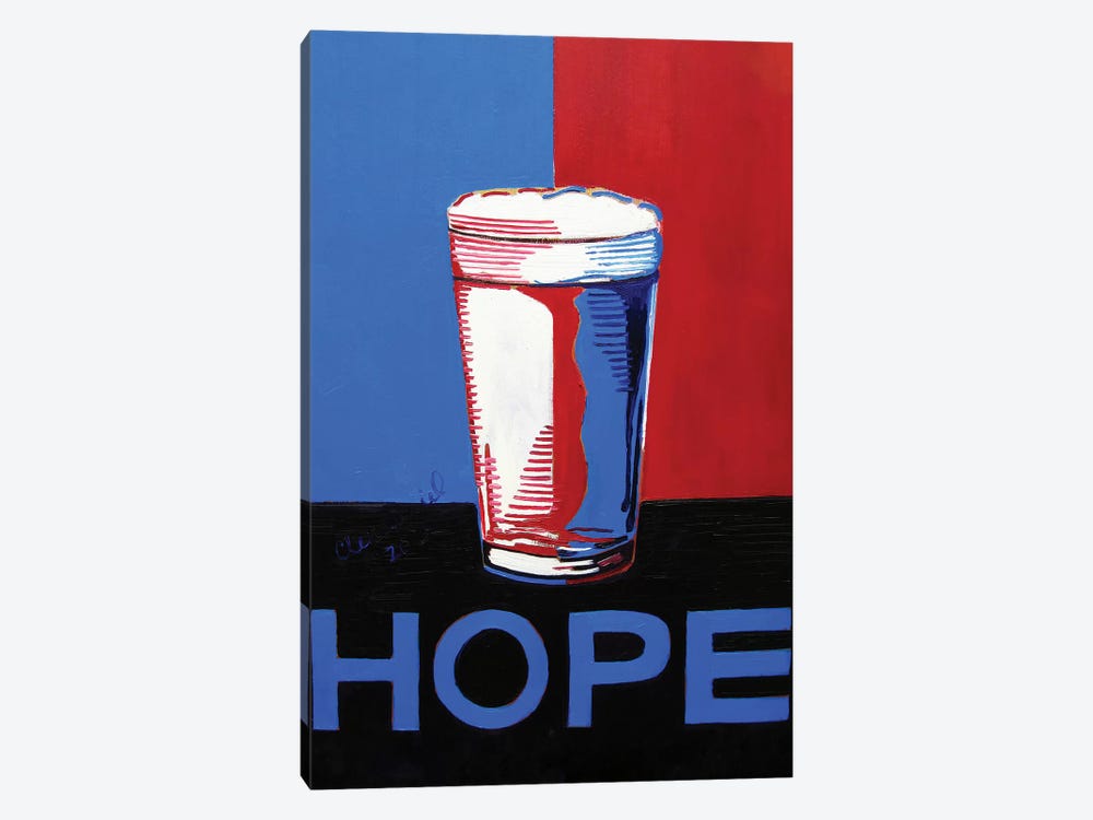 Hope Pint by Scott Clendaniel 1-piece Canvas Art Print