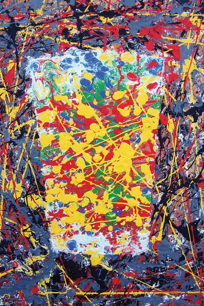 Pop Art Kitchen: Pollock Pint by Scott Clendaniel
