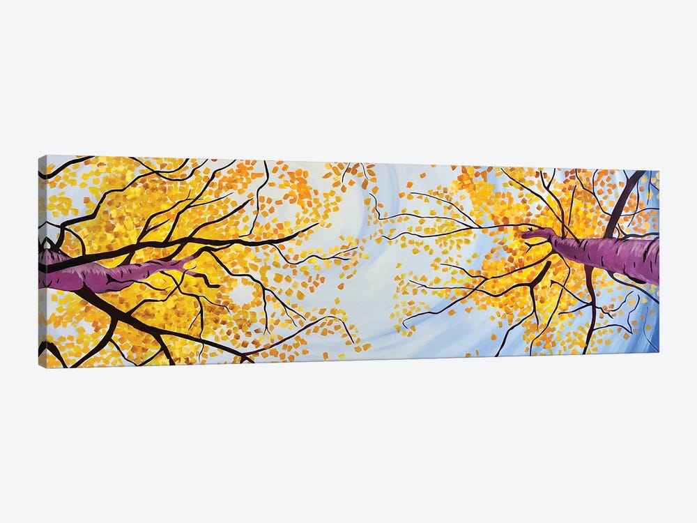 Autumn Overhead by Scott Clendaniel 1-piece Canvas Art Print