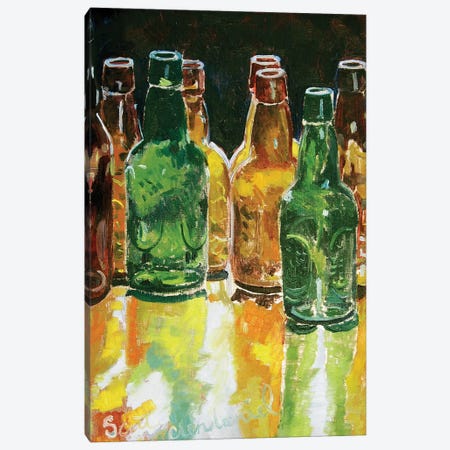 Bottling Day Canvas Print #SCD8} by Scott Clendaniel Canvas Print
