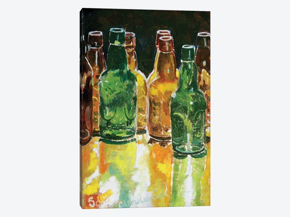 Bottling Day by Scott Clendaniel 1-piece Canvas Print