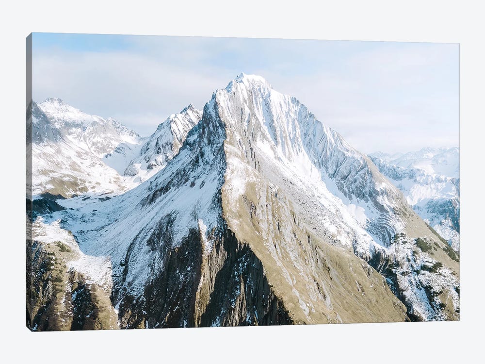 Lone And Epic Mountain Peak by Michael Schauer 1-piece Canvas Art
