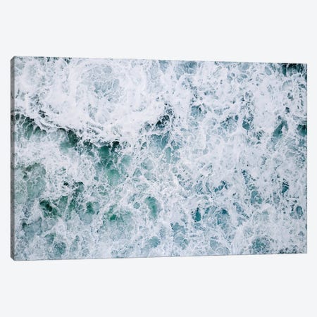 Abstract Splashing Water Waves In The Ocean Canvas Print #SCE113} by Michael Schauer Canvas Art