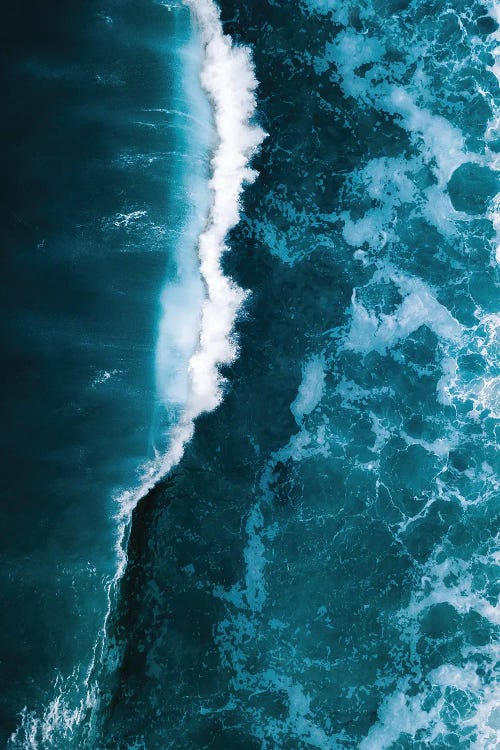 Wild Blue Ocean Wave