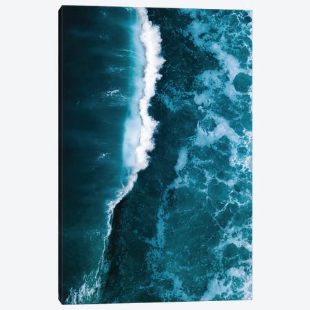 Wild Blue Ocean Wave Canvas Print #SCE114} by Michael Schauer Canvas Print