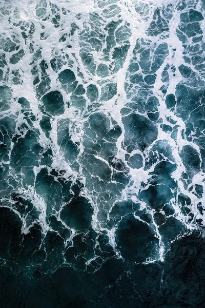 Minimalistic Veins In A Wave by Michael Schauer art print