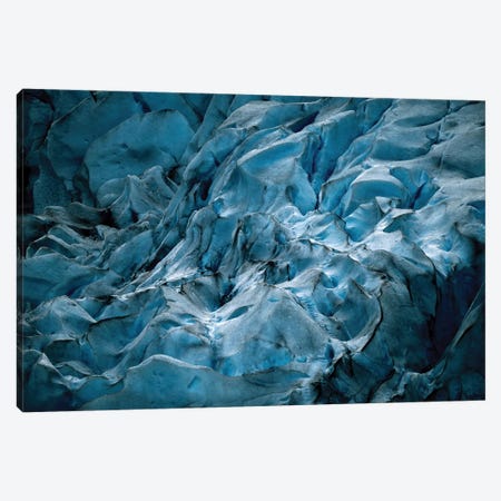 Blue Glacier In Norway Canvas Print #SCE134} by Michael Schauer Canvas Art Print