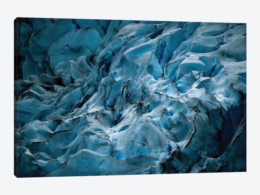 Blue Glacier In Norway by Michael Schauer 1-piece Canvas Wall Art