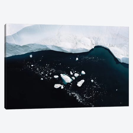 Silent Icebergs In Greenland Canvas Print #SCE146} by Michael Schauer Canvas Art