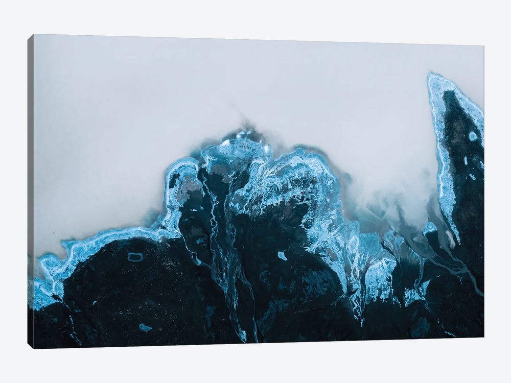Milky Glacier Lake In Iceland by Michael Schauer 1-piece Canvas Wall Art