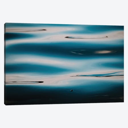 Abstract And Serene Ocean Surface At Sunset Canvas Print #SCE254} by Michael Schauer Canvas Wall Art