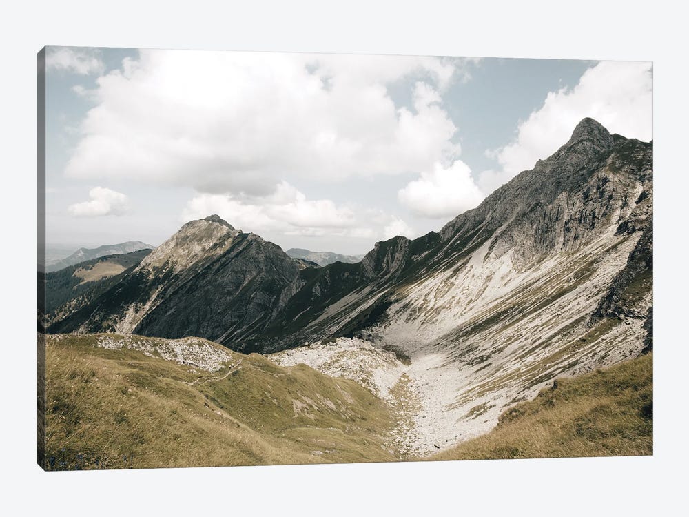 Mountain Cathedrals In The German Alps by Michael Schauer 1-piece Canvas Art