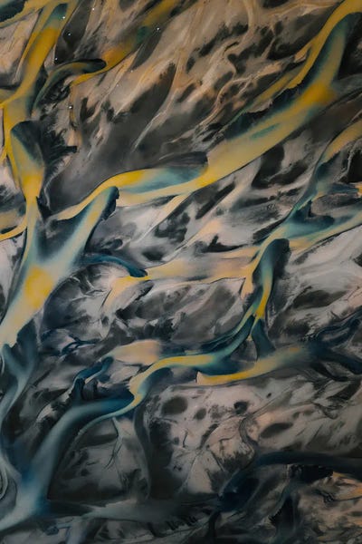 Michael Schauer: Icelandic Rivers From Above by Michael Schauer