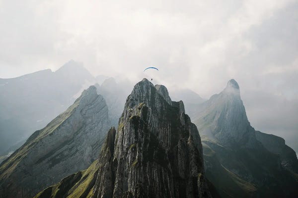 Michael Schauer: Flying Mountain Explorer In Switzerland by Michael Schauer