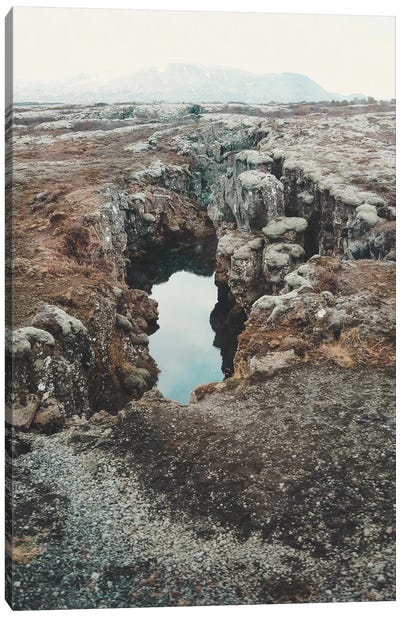 Thingvellir National Park In Iceland Canvas Art Print - Michael Schauer