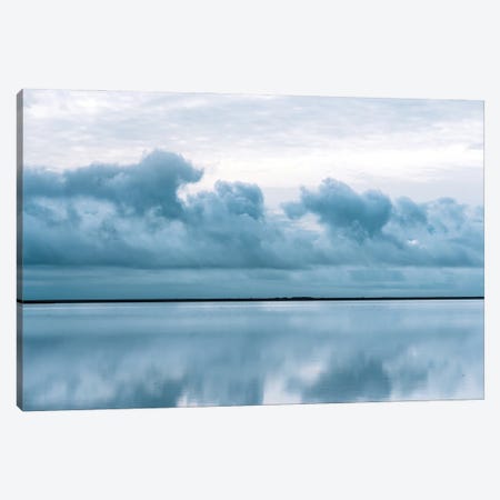 Epic Perfect Sky Reflection In Iceland Canvas Print #SCE96} by Michael Schauer Canvas Art