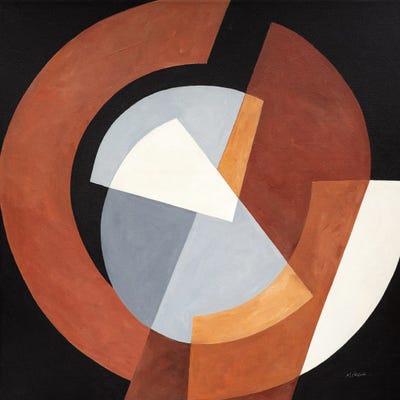 Deconstructed I by Mike Schick canvas print