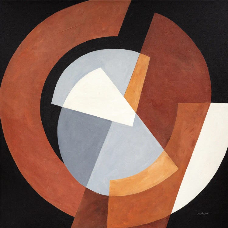 Deconstructed I by Mike Schick wall art