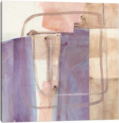 Passage I Blush Purple Canvas Art Print