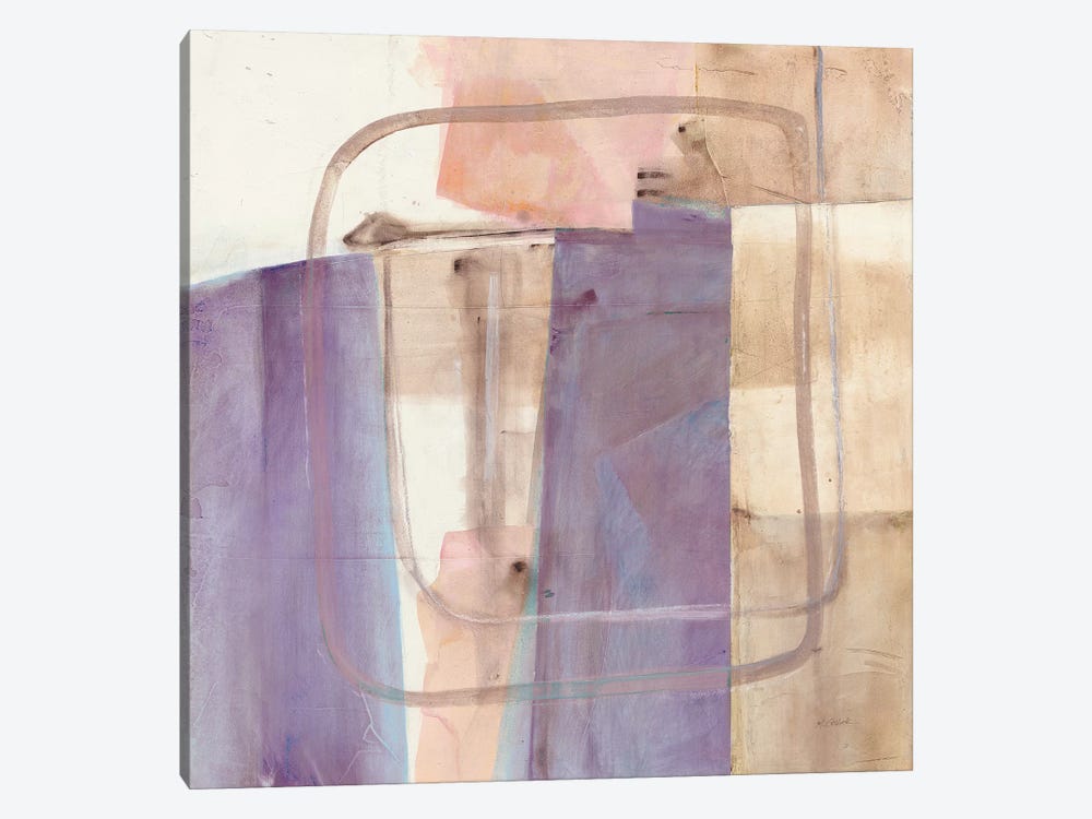 Passage I Blush Purple by Mike Schick 1-piece Canvas Print