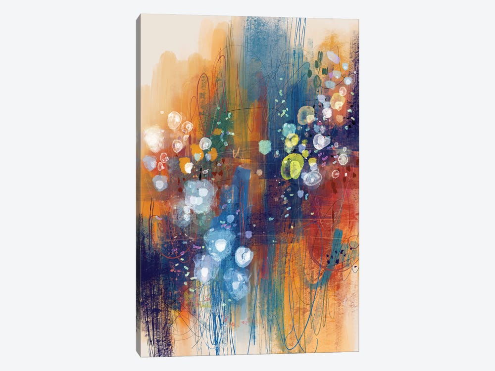 Scattered Meadows by Soul Curry Art & Illustrations 1-piece Canvas Wall Art