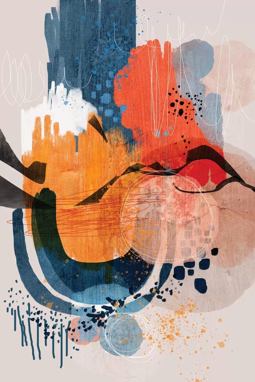 Wave by Soul Curry Art & Illustrations wall art