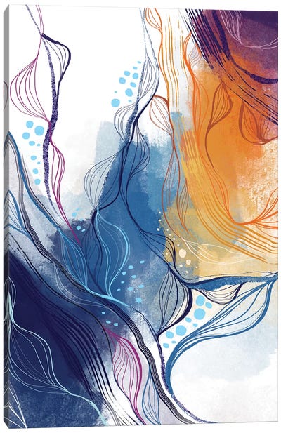 Rainbow Spirit Canvas Art Print - Soul Curry Art & Illustrations