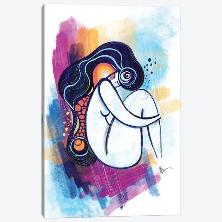 Dreamer Canvas Print #SCI125} by Soul Curry Art & Illustrations Canvas Artwork