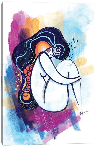 Dreamer Canvas Art Print - Soul Curry Art & Illustrations
