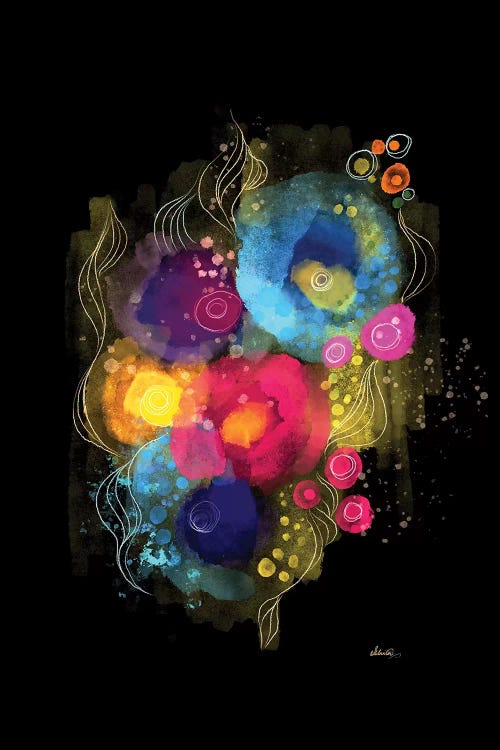 Rainbows In The Garden by Soul Curry Art & Illustrations wall art