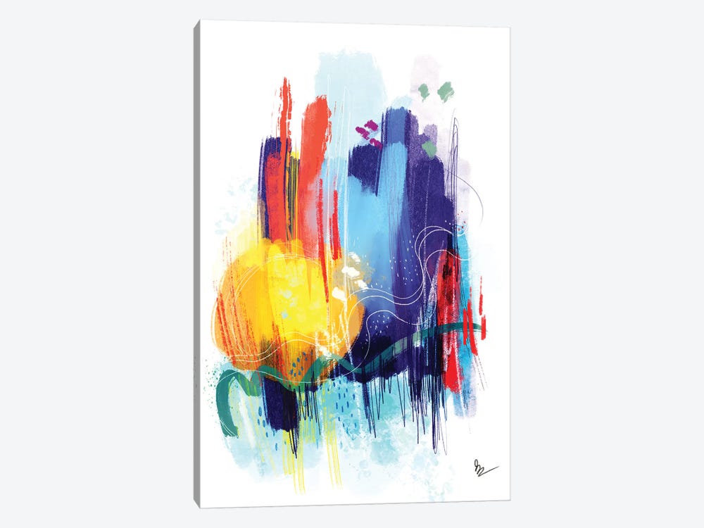 Saturate by Soul Curry Art & Illustrations 1-piece Canvas Artwork