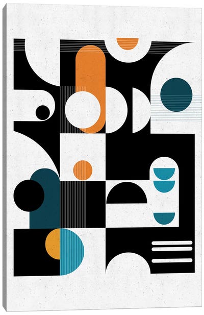 Bauhaus Canvas Art Print - Shape Up