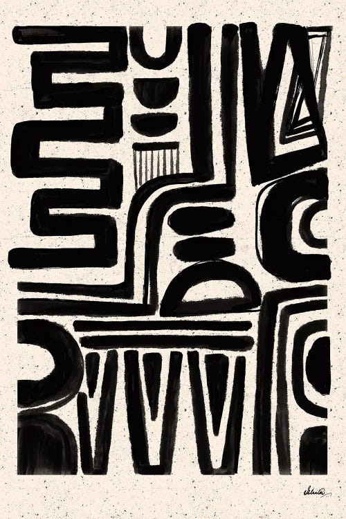 Noir Blanc II by Soul Curry Art & Illustrations wall art