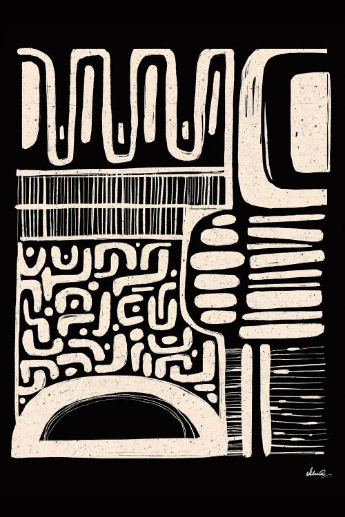 Noir Blanc IV by Soul Curry Art & Illustrations wall art