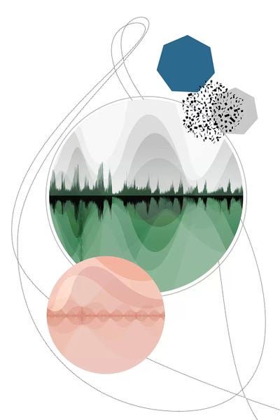 Elemental - Sounds of Tranquility by Soul Curry Art & Illustrations canvas print