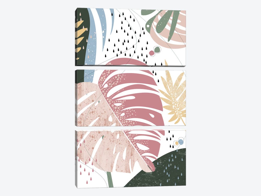 Rain Forest by Soul Curry Art & Illustrations 3-piece Canvas Print