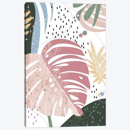 Rain Forest Canvas Print #SCI34} by Soul Curry Art & Illustrations Canvas Wall Art