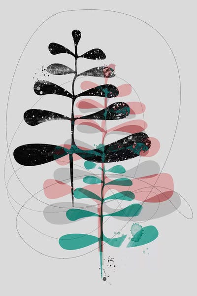 Scandinavian Office: Scandinavian Trees by Soul Curry Art & Illustrations