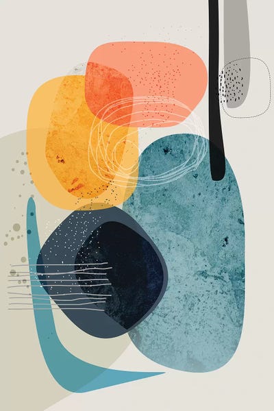 Scandinavian Office: Tangled Rocks by Soul Curry Art & Illustrations