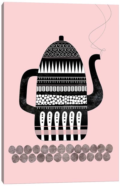 Teapot Canvas Art Print - Soul Curry Art & Illustrations