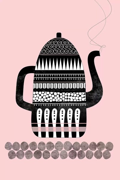 Scandinavian Office: Teapot by Soul Curry Art & Illustrations