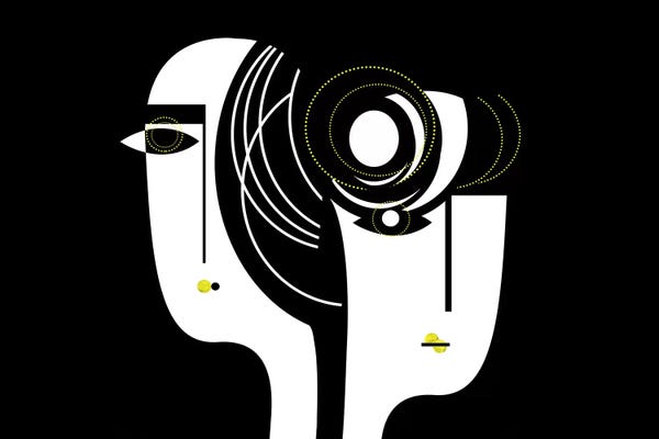 Romantic Bedroom (Couples): The Couple by Soul Curry Art & Illustrations