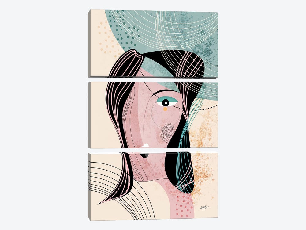 The Muse by Soul Curry Art & Illustrations 3-piece Canvas Print