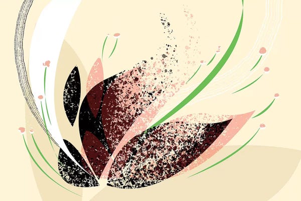 Abstract: Wind Flower by Soul Curry Art & Illustrations