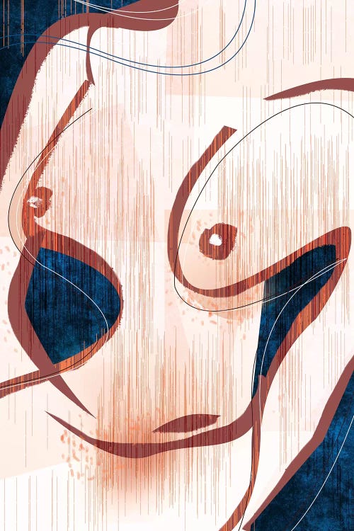 Seated Nude by Soul Curry Art & Illustrations wall art