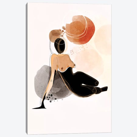 Shadow Canvas Print #SCI63} by Soul Curry Art & Illustrations Canvas Artwork