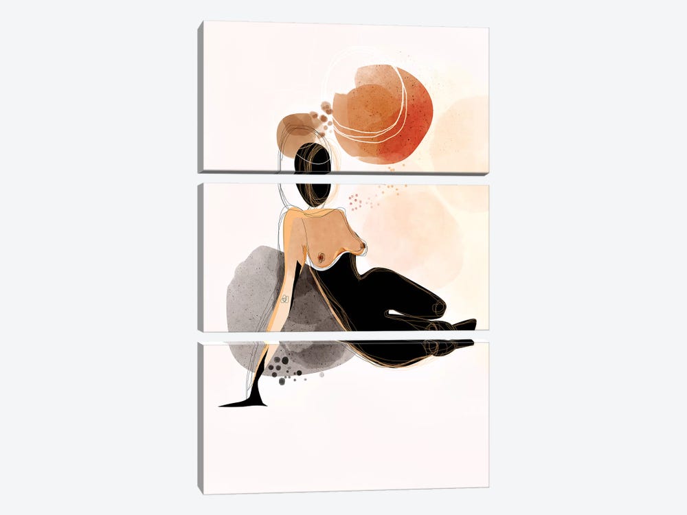 Shadow by Soul Curry Art & Illustrations 3-piece Art Print