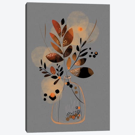 Dry Floral Bouquet Canvas Print #SCI66} by Soul Curry Art & Illustrations Art Print
